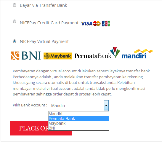 Virtual account payments.