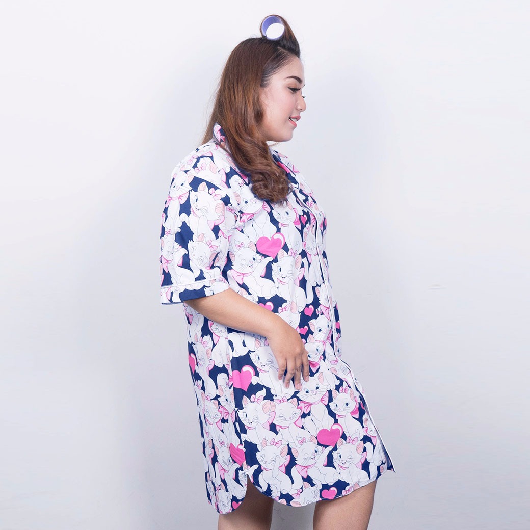 Harumi Pajamas Navy Fashion Big Size